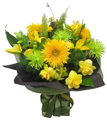 Fresh Yellow Flower Bouquets